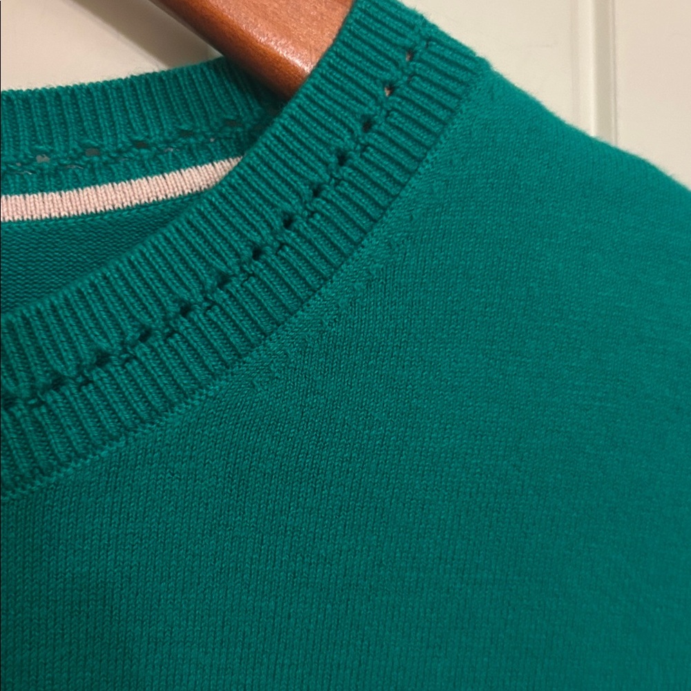 BODEN M Kelly green cardigan - Picture 3 of 6